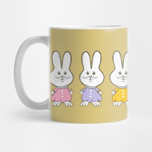 Pretty Bunnies Bunnies everywhere Mug